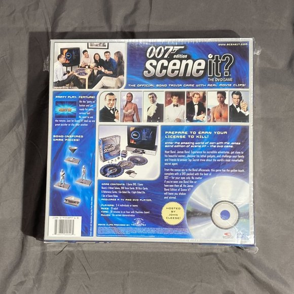 Scene It DVD Party Game, James Bond 007 edition. NEW & SEALED - Picture 2 of 2